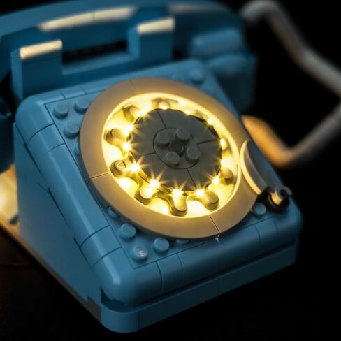 LED Lighting Compatible with Lego Retro Telephone 31174 - JUST Lights,Light Kit Compatible with Lego Creator 3in1 31174,NOT Included The Model Set in Saudi Arabia
