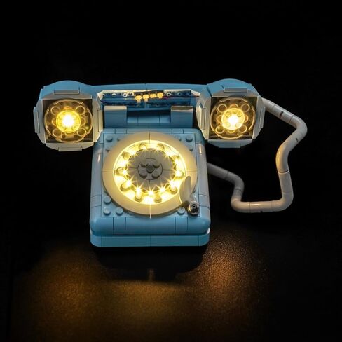 LED Lighting Compatible with Lego Retro Telephone 31174 - JUST Lights,Light Kit Compatible with Lego Creator 3in1 31174,NOT Included The Model Set in Saudi Arabia