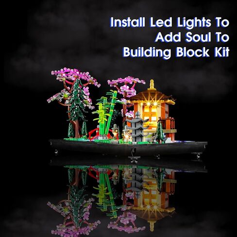Vaodest LED Light for Lego 10315 Icons Tranquil Garden Set,Design and Configuration Compatible with Model 10315(LED Light Only, Not Building Block Kit) in Saudi Arabia