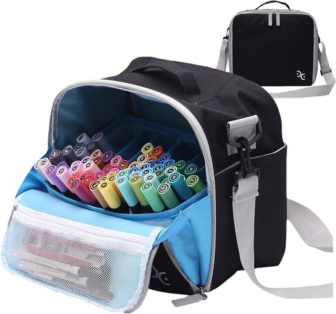 Togood Ultra-Large Storage Marker Pens Backpack, Shoulder Bag for Pens. Up to 300pcs pens in Kuwait