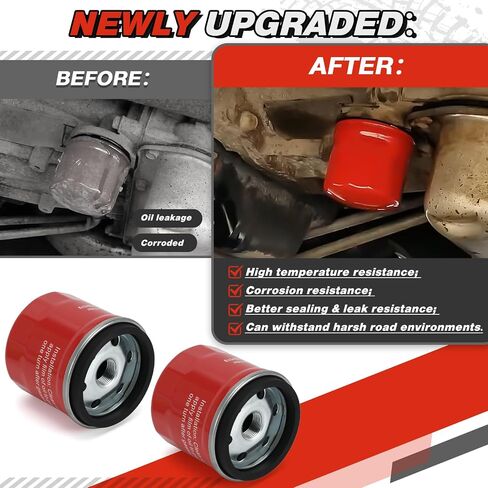 PTNHZ Transmission Filter Kit Compatible With 6.6L Duramax Diesel 2001-2010 Allison 1000 2000 Series Transmissions Internal Shallow Filter (29537965) & External Spin On Filter (29539579) in Saudi Arabia