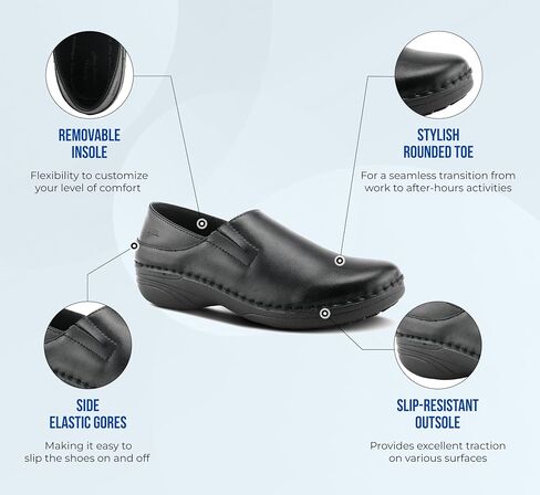Spring Step Professional Women's Manila-Boreal Uniform Dress Shoe, Blue, 9 in Saudi Arabia