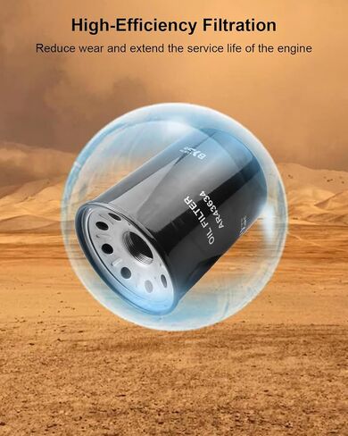Tractor Oil Filter Compatible with Case IH 1030 580 580F John Deere 5460 5820 5830 Replace AR43634 A41725 69149C1 in Saudi Arabia