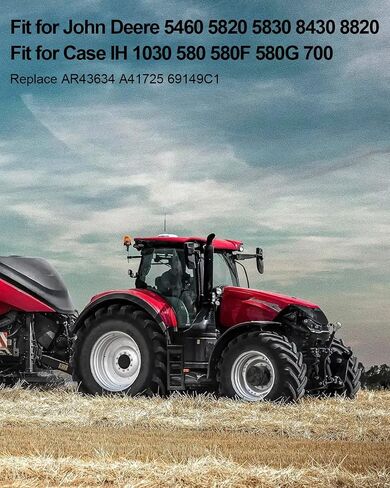 Tractor Oil Filter Compatible with Case IH 1030 580 580F John Deere 5460 5820 5830 Replace AR43634 A41725 69149C1 in Saudi Arabia