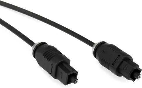 Hosa OPT-106 Toslink to Toslink Fiber Optic Cable, 6 Feet in Saudi Arabia