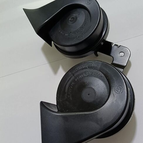 Snail Horns,Compatible-for/Y Car Special High and Low Pitch-Snail Horn Waterproof 1109660-00-A 1622755-00-B in Saudi Arabia