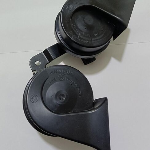 Snail Horns,Compatible-for/Y Car Special High and Low Pitch-Snail Horn Waterproof 1109660-00-A 1622755-00-B in Saudi Arabia