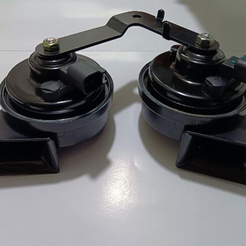 Snail Horns,Compatible-for/Y Car Special High and Low Pitch-Snail Horn Waterproof 1109660-00-A 1622755-00-B in Saudi Arabia
