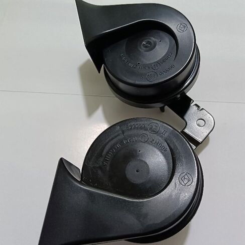 Snail Horns,Compatible-for/Y Car Special High and Low Pitch-Snail Horn Waterproof 1109660-00-A 1622755-00-B in Saudi Arabia