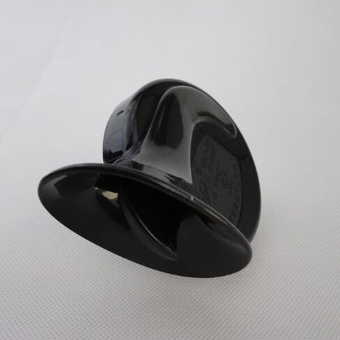 Black Loud Dual-tone Snail Electric Horn 12V 110 dB Car Truck Auto×2 in Saudi Arabia