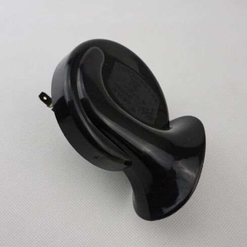 Black Loud Dual-tone Snail Electric Horn 12V 110 dB Car Truck Auto×2 in Saudi Arabia