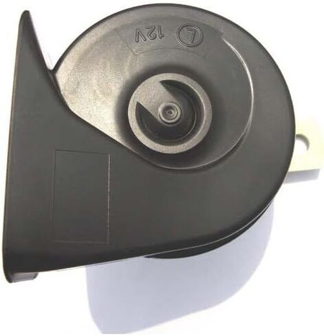 Black Loud Dual-tone Snail Electric Horn 12V 110 dB Car Truck Auto×2 in Saudi Arabia