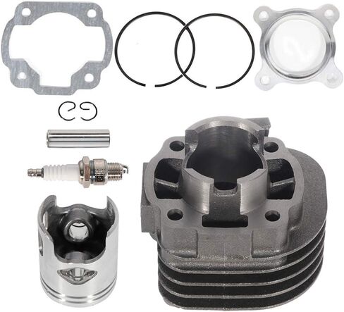 OCPTY Cylinder Piston Gasket Top End Rebuild Kit Compatible with 2001-2003 for Polaris Scfor Rambler 50 ADP11304DA580S 450006 450001 in Saudi Arabia