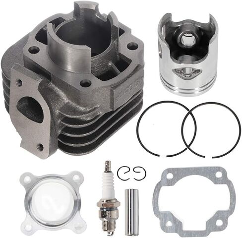 OCPTY Cylinder Piston Gasket Top End Rebuild Kit Compatible with 2001-2003 for Polaris Scfor Rambler 50 ADP11304DA580S 450006 450001 in Saudi Arabia