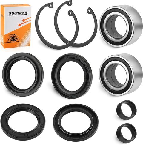 For Honda Foreman Rubicon 400 450 500 680 650 TRX450 TRX500 TRX680 Compatible Front Wheel Bearings Seals w/Circlip kit 1995-2014 in Saudi Arabia