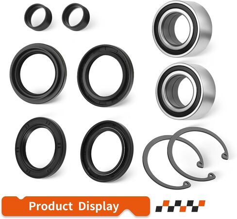 For Honda Foreman Rubicon 400 450 500 680 650 TRX450 TRX500 TRX680 Compatible Front Wheel Bearings Seals w/Circlip kit 1995-2014 in Saudi Arabia