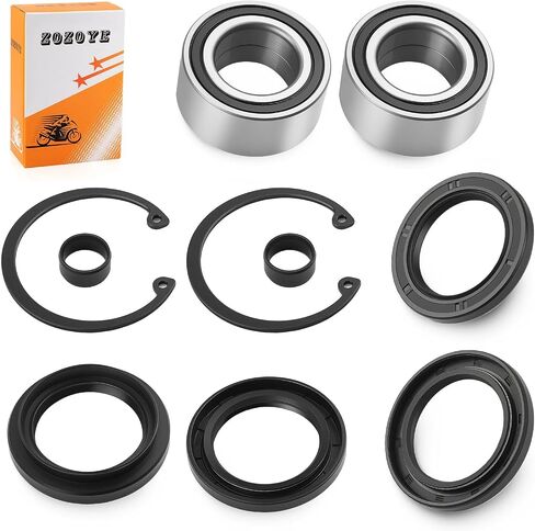 For Honda Foreman Rubicon 400 450 500 680 650 TRX450 TRX500 TRX680 Compatible Front Wheel Bearings Seals w/Circlip kit 1995-2014 in Saudi Arabia
