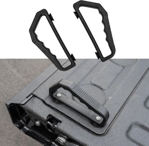 Tailgate Grab Handle Compatible with 2015-2025 Ford F150 Tailgate Lift Assist Handle Auxiliary Step Grip Truck Bed Cargo Tie Down Point Nylon Versatile Assembly 2PCS for 2024 F-150 Accessories in Saudi Arabia