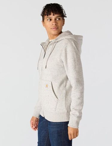 Carhartt Women's Relaxed Fit Midweight Sherpa-Lined Full-Zip Sweatshirt in Saudi Arabia