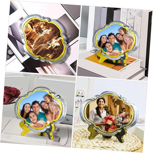 Homoyoyo 2sets Silicone Photo Frame Molds European Style Molds for Crafts Easy to Use and for Decorative Picture Frames for Parties and in Saudi Arabia