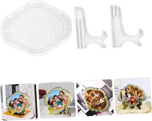 Homoyoyo 2sets Silicone Photo Frame Molds European Style Molds for Crafts Easy to Use and for Decorative Picture Frames for Parties and in Saudi Arabia