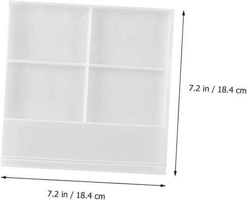HOMSFOU 1pc Silicone Frame Molds for Craft Flexible and Reusable Epoxy Photo Frame Making Non-Stick Design for Easy Release and for Handmade and Home Decor in Saudi Arabia
