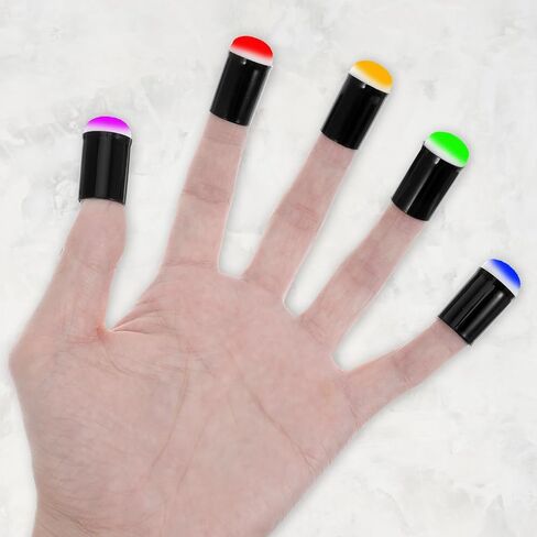 40Pcs Craft Finger Sponge Daubers for Painting, Finger Sponge Paint, Ink Blending, Makeup Daubers, Card Making, Stamping Brush in Kuwait