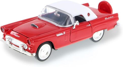 1956 ثندربيرد مغلقة قابلة للتحويل، أحمر 77312R - نموذج سيارة مصبوب بمقياس 1/24 in Kuwait