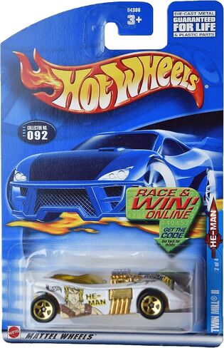 Hot Wheels Twin Mill II, [White] He Man 2 of 4#92 in Saudi Arabia