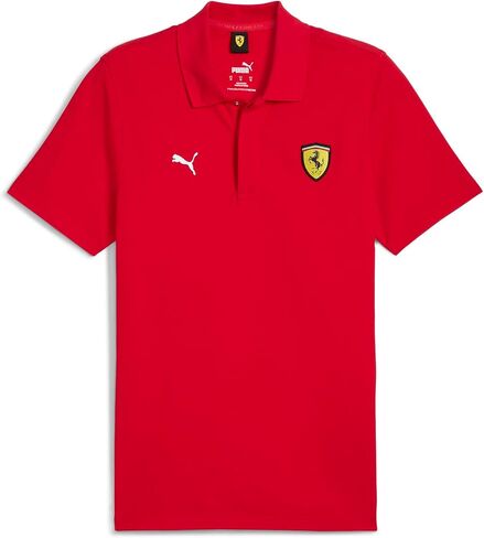 PUMA Men's Scuderia Ferrari Race Polo, Black 23, Large in Saudi Arabia