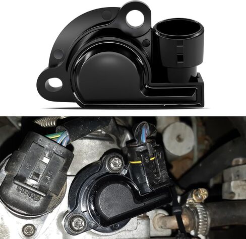 Throttle Position Sensor TPS, Throttle Body Sensor, TPS Accelerator Pedal Fuel Idle Control Valve Sensors, Gas Engine Accessories for Chevy Buick Daewoo, Replace OEM#17087400 17088026 17111815 in Saudi Arabia