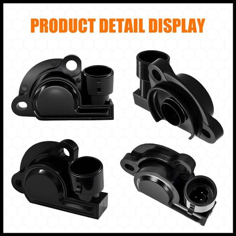 Throttle Position Sensor TPS, Throttle Body Sensor, TPS Accelerator Pedal Fuel Idle Control Valve Sensors, Gas Engine Accessories for Chevy Buick Daewoo, Replace OEM#17087400 17088026 17111815 in Saudi Arabia