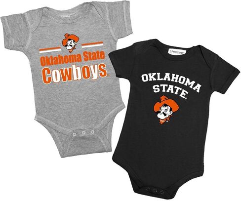 Two Feet Ahead 2 Pack Baby Bodysuit Creeper Newborn Infants Officially Licensed in Kuwait