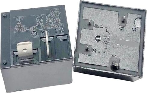 1pc Y90-SS-124DM1 24V (T91-1A-12V-30A) Heater Relay 4 pins ZPFWDGBRH in Saudi Arabia