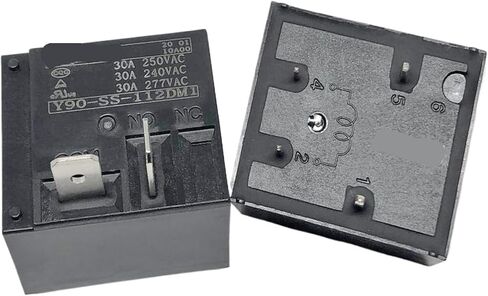 1pc Y90-SS-124DM1 24V (T91-1A-12V-30A) Heater Relay 4 pins ZPFWDGBRH in Saudi Arabia