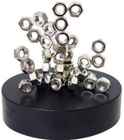 Magnetic Desktop Sculpture - Stacking Nuts - in Burlap Carry Storage Bag in Saudi Arabia