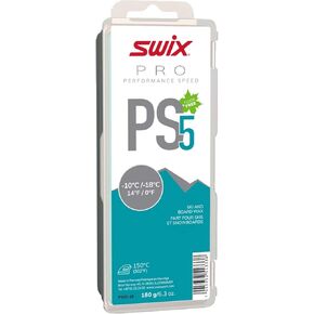 شمع السرعة Swix PRO - PS10 أصفر من 32 إلى 50 درجة فهرنهايت - قالب 180 جرام - خالي من الفلورو - التزلج أو التزلج على الجليد in Kuwait