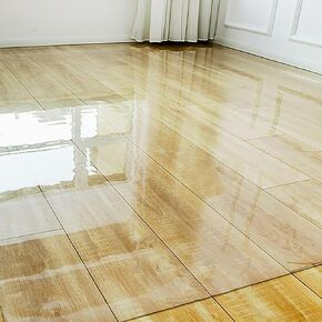 Transparent Plastic Carpet Protector Area Rugs Waterproof Heavy Duty Clear PVC Floor Protector Mat for Furniture/Chairs/Pets, 1.5mm Thick Pile, Can Be Cut - 70cm/90cm/110cm/130cm Wide ( Size : 130x250 in Saudi Arabia