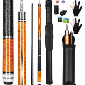 Carbon Fiber Pool Cue Stick 58" Professional Pool Sticks for Adults Full Carbon Technology Low Deflection Pool Cue Billiard Cues with 12.5mm Tip in Kuwait