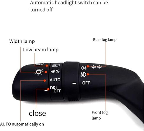 Auto Headlight Closing Handle Turn Signal Switch 84329-33060 for Toyota Camry for RAV4 Hiace Land Cruiser Alphard 2019-2023 in Saudi Arabia