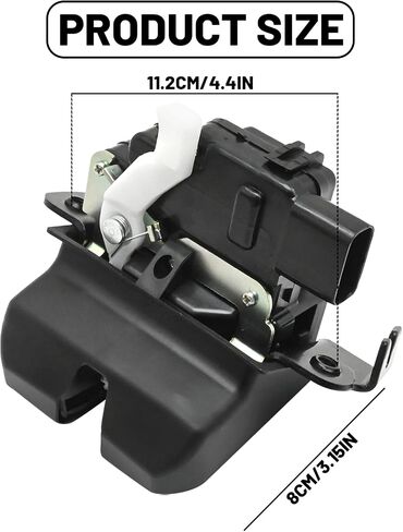 MDEOOSKY 81230-C5000 Trunk Lock Rear Tailgate Lock Latch Liftgate Actuator, Replacement for Kia Sorento 2016-2019, Replaces 81230-C5000 in Saudi Arabia