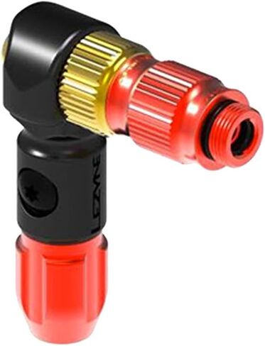 رأس صمام الدراجة LEZYNE ABS-1 Pro Chuck، متوافق مع Presta & Schrader، أداء عالٍ، صمام الدراجة in Saudi Arabia