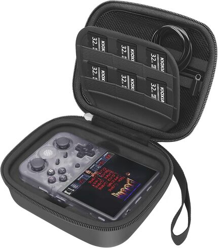 BliFulde Carrying Case for RG353V/ RG353VS Handheld Game Console, Custom-Insert Handheld Emulator Retro Game Holder Organizer, Portable Game Player Storage Bag (Case Only) in Saudi Arabia