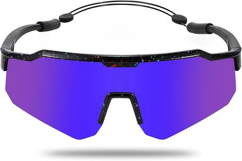 نظارات شمسية رياضية مستقطبة للشباب للأولاد والبنات والأطفال، نظارات شمسية للبيسبول، كرة البيسبول، ركوب الدراجات، سن 5-15 in Kuwait