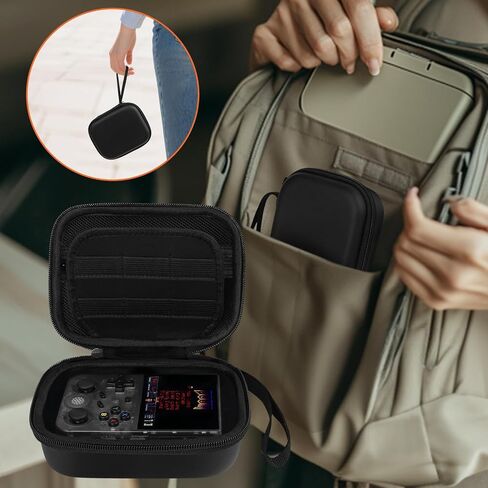 BliFulde Carrying Case for RG353V/ RG353VS Handheld Game Console, Custom-Insert Handheld Emulator Retro Game Holder Organizer, Portable Game Player Storage Bag (Case Only) in Saudi Arabia