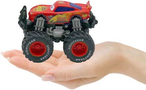 1/45 Big Wheel McQueen and his Friends Metal Toy car,Friction Driven car Toy,4 Pack in Saudi Arabia