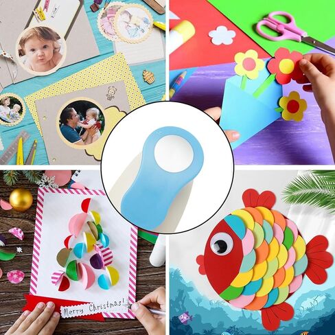عيد الميلاد الثلوج لكمة 1 بوصة كرافت رافعة لكمة اليدوية خرامة ورق لصياغة سكرابوكينغ ، DIY بها بنفسك بطاقة صنع لعيد الميلاد in Kuwait
