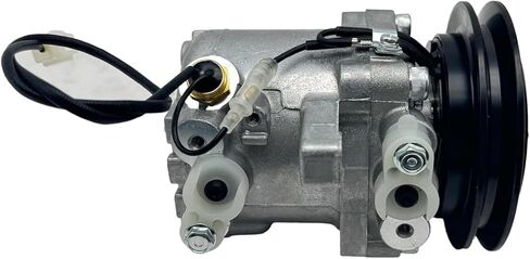 12V AC Compressor 3C581-50060 3C581-97590 3C58150060 3C58197590 Compatible With Kubota M108S M5040 M7040 M8540 M9540 Tractor in Saudi Arabia