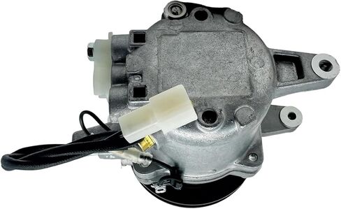 12V AC Compressor 3C581-50060 3C581-97590 3C58150060 3C58197590 Compatible With Kubota M108S M5040 M7040 M8540 M9540 Tractor in Saudi Arabia