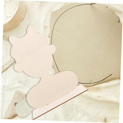 Veemoon Portrait Clay Board Natural Wood Blank Board for DIY Clay Crafts for Artistic and Creative Projects Tool for Womens Handmade Artwork in Saudi Arabia